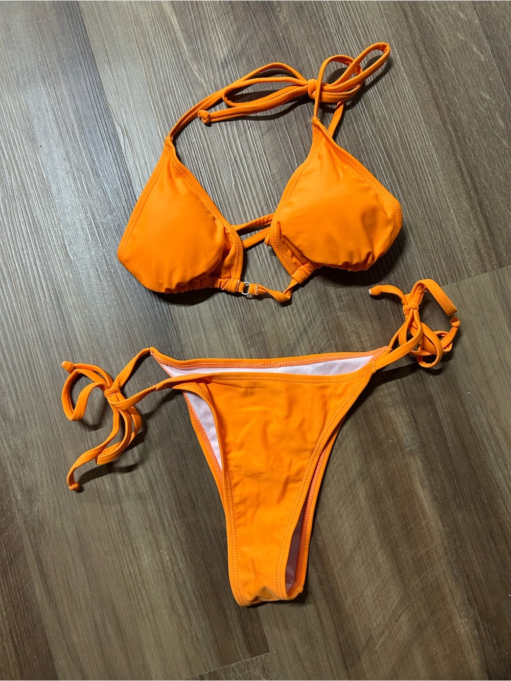 Orange string Bikini